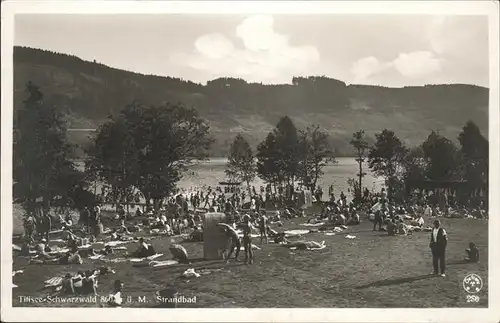 Titisee Schwarzwald Strandbad Kat. Titisee Neustadt