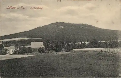 dd42624 Loebau Sachsen Loebauberg Kategorie. Loebau Alte Ansichtskarten