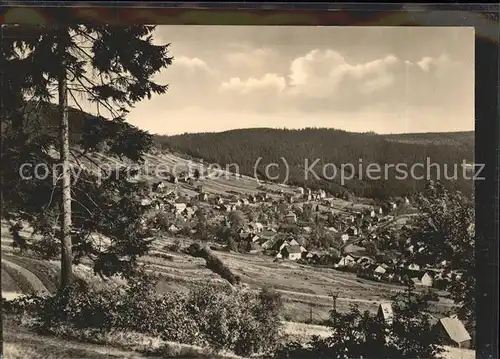 Kammerberg Manebach Panorama Kat. Ilmenau