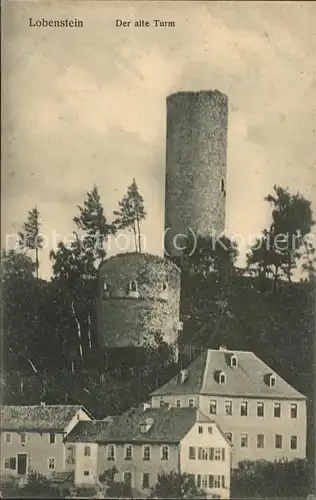 Bad Lobenstein Thueringen Der alte Turm Kat. Bad Lobenstein