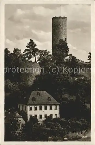 Bad Lobenstein Thueringen Der alte Turm Kat. Bad Lobenstein