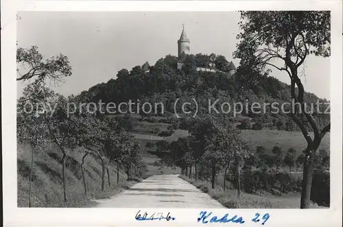 Kahla Thueringen Leuchtenburg Kat. Kahla Thueringen