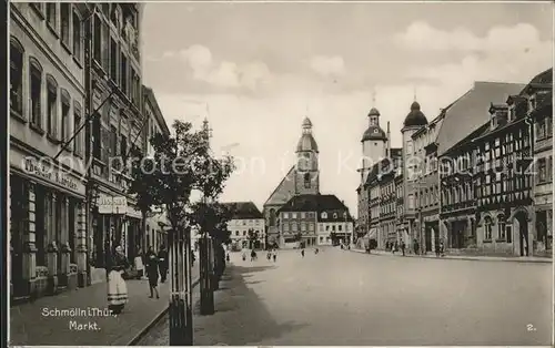 Schmoelln Thueringen Markt / Schmoelln /Altenburger Land LKR