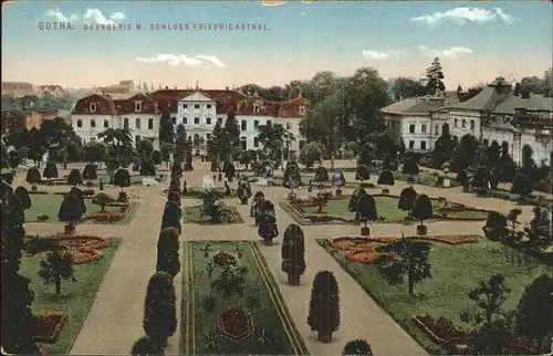 Gotha Thueringen Orangerie Schloss Friedrichsthal / Gotha /Gotha LKR