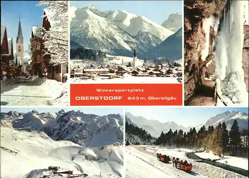 Oberstdorf Im Winter Kat. Oberstdorf