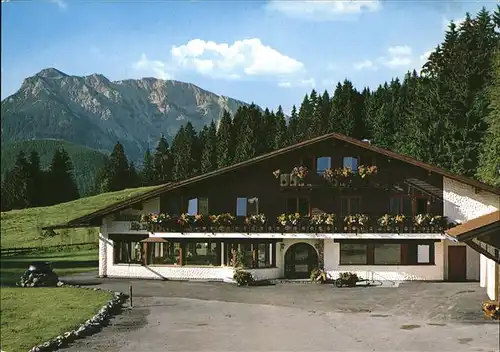 Pfronten Berghotel "Schlossanger Alp" Kat. Pfronten