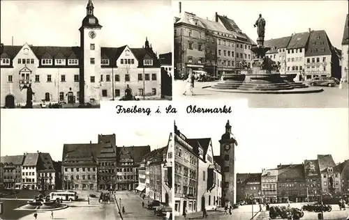 Freiberg Obermarkt Kat. Freiberg