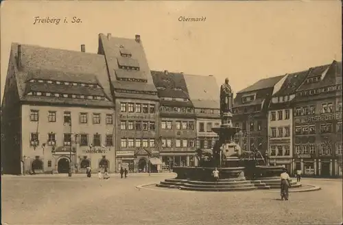 Freiberg Obermarkt Kat. Freiberg