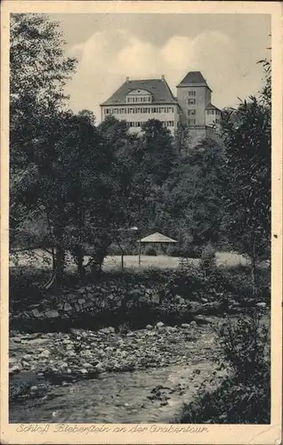 Bieberstein Rhoen Sachsen SChloss Kat. Reinsberg Freiberg