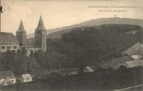 Rochlitz Sachsen Schloss Aussichtsturm Kat. Rochlitz