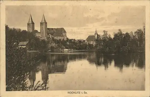 Rochlitz Sachsen Schloss Mulde Kat. Rochlitz