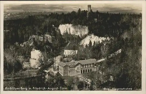 Rochlitz Sachsen Rochlitzer Berg Friedrich August Turm Kat. Rochlitz