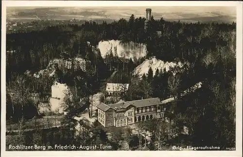 Rochlitz Sachsen Rochlitzer Berg Friedrich August Turm Kat. Rochlitz