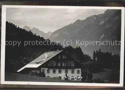 Ettal Fremdenheim Kaffee Benediktenhof Kat. Ettal