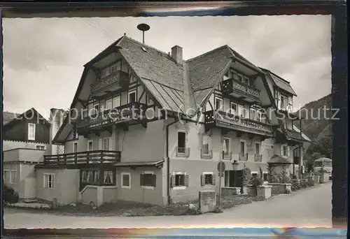 Neuhaus Schliersee Europa Haus in der Fischhauserstrasse 4 Kat. Schliersee