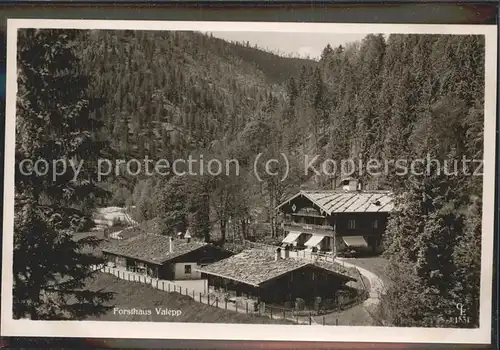 Valepp Forsthaus Kat. Schliersee