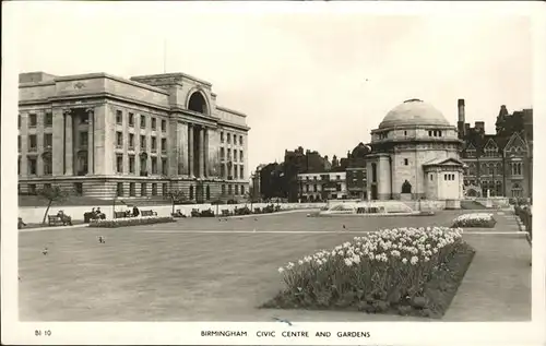 Birmingham Civic Centre Gardens Kat. Birmingham