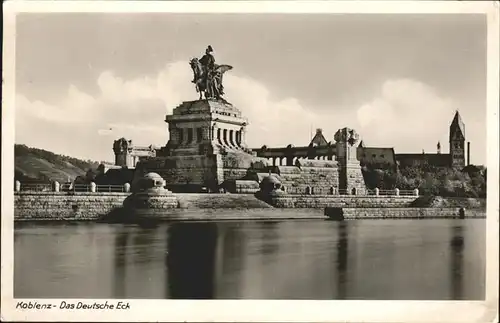 Koblenz Rhein Deutsches Eck Kat. Koblenz