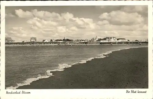 Buesum Nordseebad Flut / Buesum /Dithmarschen LKR