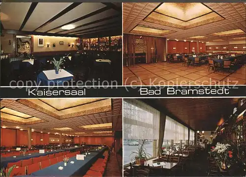 Bad Bramstedt Gaststaette Kaisersaal Teilansichten Kat. Bad Bramstedt