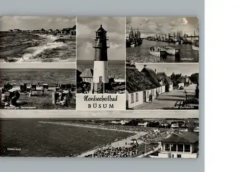 Buesum Nordseebad Leuchtturm / Buesum /Dithmarschen LKR