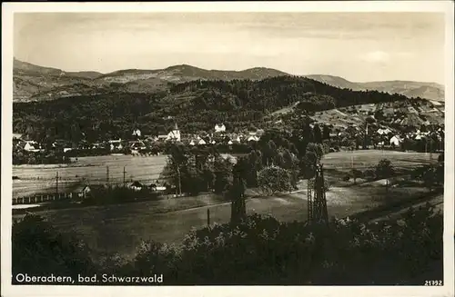 Oberachern Panorama Kat. Achern