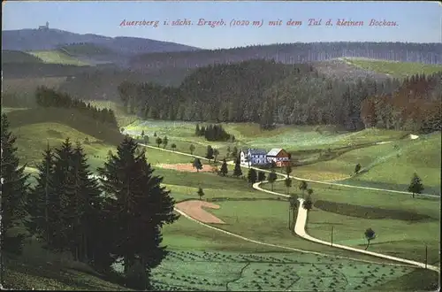 Auersberg Wildenthal Tal der kleinen Bockau Kat. Eibenstock