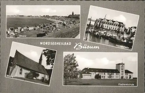 Buesum Fischereischule Nordseehalle *