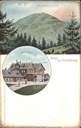 Inselsberg Schmalkalden Hotel "Gotha" Kat. Schmalkalden