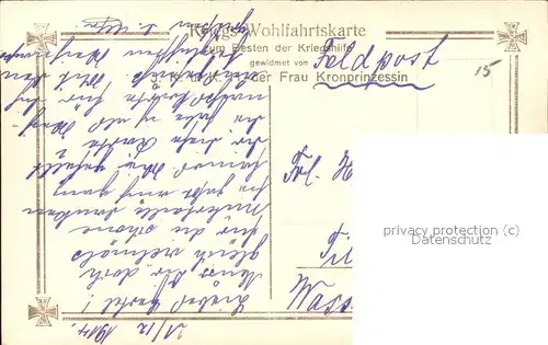 Adel Preussen Soehne des Kronprinzenpaares Verlag Liersch Nr. 7166 Kat. Koenigshaeuser