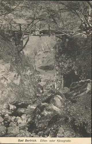 Hoehlen Caves Grottes Bad Bertrich Elfen Kaesegrotte Kat. Berge