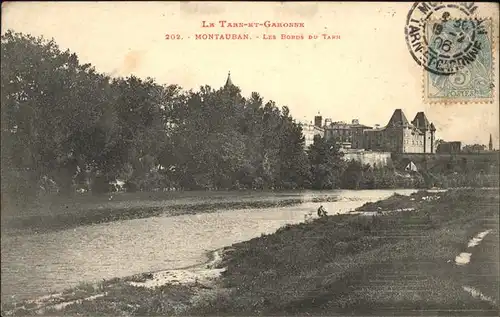 Montauban Les Bords du Tarn Kat. Montauban