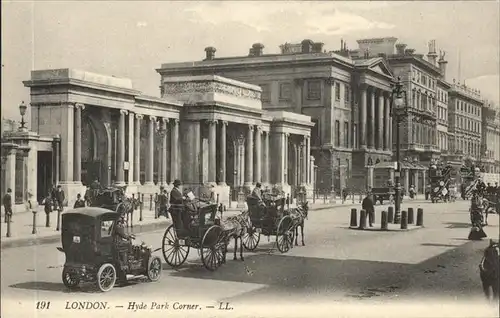 London Hyde Park Corner Kat. City of London