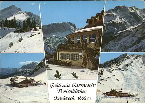 Garmisch Partenkirchen Kreuzeck Kat. Garmisch Partenkirchen