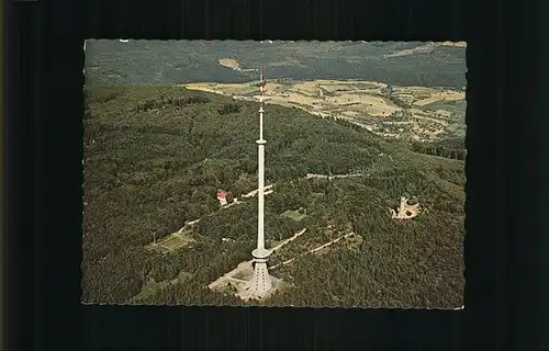 Dannenfels Donnersberggipfel mit Fernsehturm Kat. Dannenfels