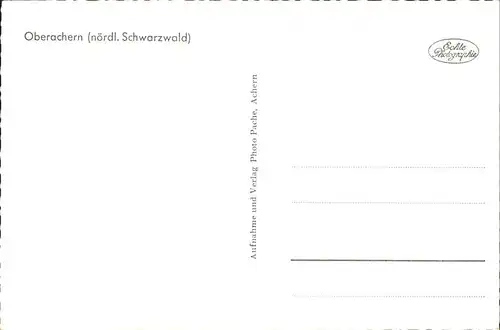 Oberachern Antoniuskapelle Friedrichshoehe Kat. Achern