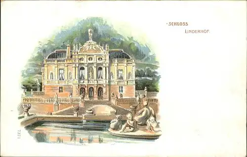 Ettal Schloss Linderhof Kat. Ettal