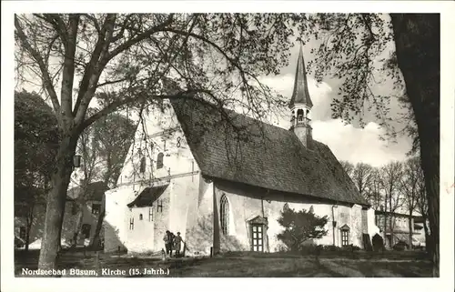 Buesum Nordseebad Kirche Kat. Buesum