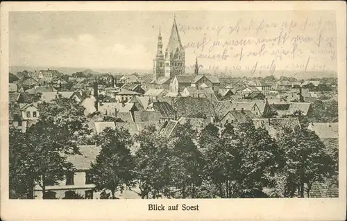 Soest Arnsberg Stadtblick / Soest /Soest LKR