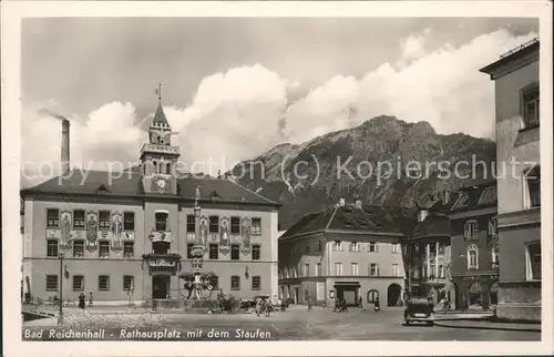 Bad Reichenhall Rathausplatz Staufen Kat. Bad Reichenhall