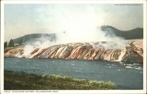 Yellowstone National Park Excelsior Geyser Kat. Yellowstone National Park