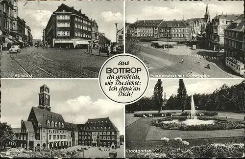 Bottrop Altmarkt Pferdemarkt  Kat. Bottrop