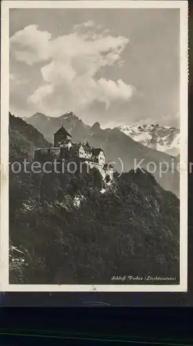 Vaduz Schloss Vaduz Liechtenstein Kat. Vaduz