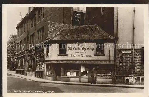 London The Old Curiosity Shop Kat. City of London