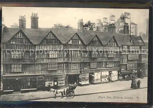 London Staple Inn Holborn Kat. City of London