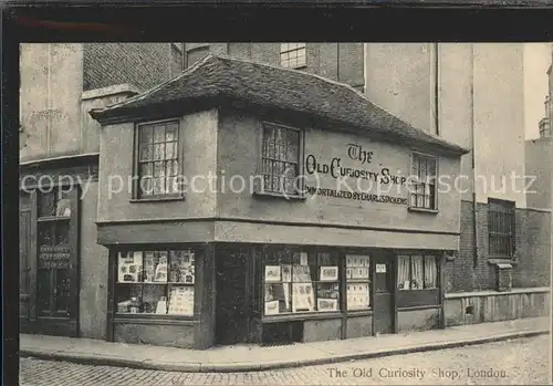 London The Old Curiosity Shop Kat. City of London