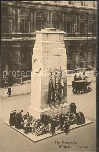 London The Cenotaph Whitehall Kat. City of London