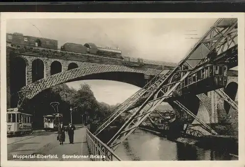 Elberfeld Wuppertal Sonnborber Bruecke / Wuppertal /Wuppertal Stadtkreis