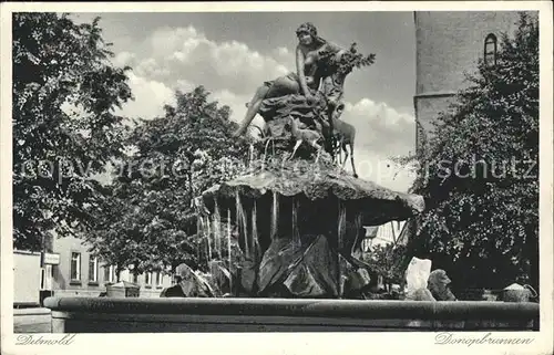 Detmold Donopbrunnen Kat. Detmold