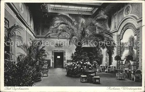 Bad Oeynhausen Kurhaus Wintergarten innen Kat. Bad Oeynhausen